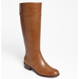 Corso Como Samual Tan Leather Riding Boots